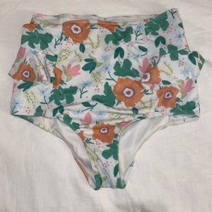 Kortni Jean high waisted swim bottoms